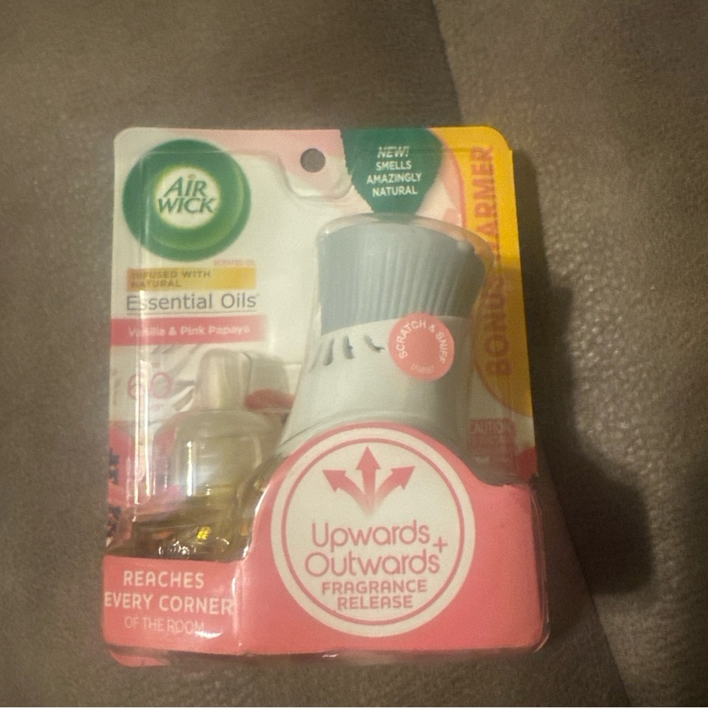 Essential Oils Air Freshener - White